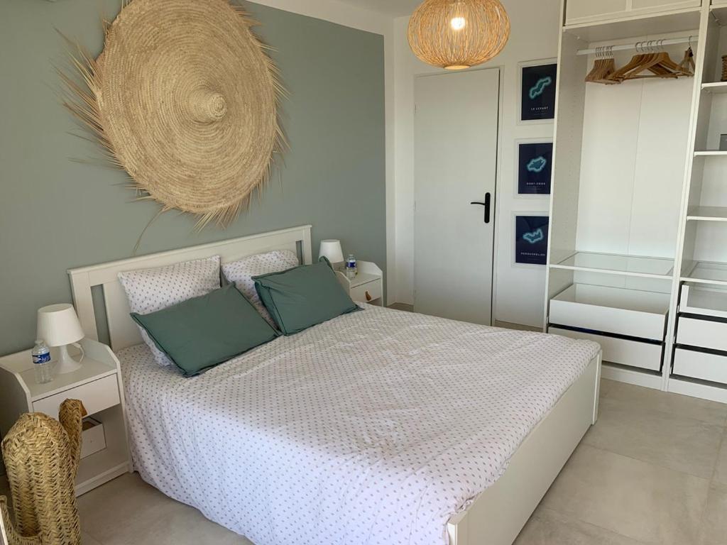 Ferienwohnung Vue Sur Les Iles D'Or Hyères Exterior foto